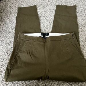 J. Crew  Martie Women’s Olive Green Dress Pants Size 4P